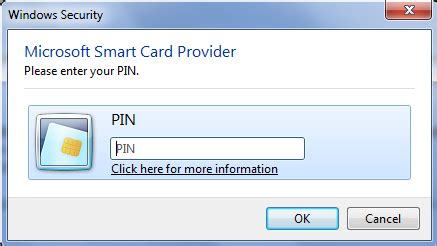 microsoft smart card provider no place to enter pin|Palo gp 6.0 smart card sso with windows 10 client .